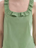 CAMICIA SMANICATA VERDE MENTA