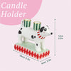 PORTACANDELE CANE NATALE