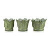 CACHE POT FOGLIE QUADRATO
