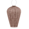 LANTERNA  SOLARE FIORE  PALLONCINO MOCHA
