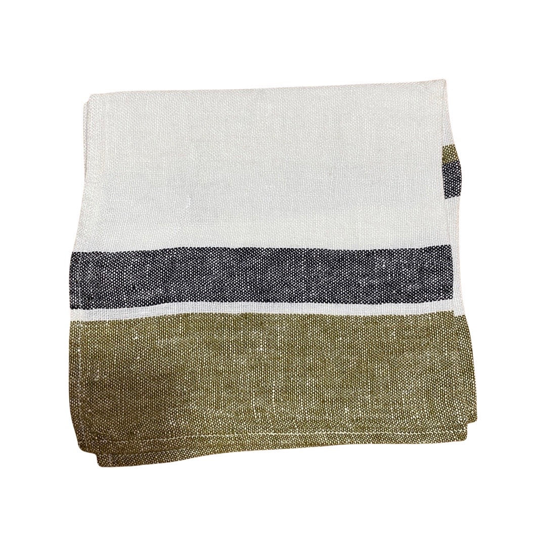 TOVAGLIOLI  LINO AJACCIO OLIVE-50%