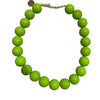 COLLANA BIG BABOL verde acido