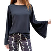 BLUSA CREPE MORTISIA  vari colori