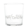 Bicchiere "CHRISTMAS NATALE NOEL"